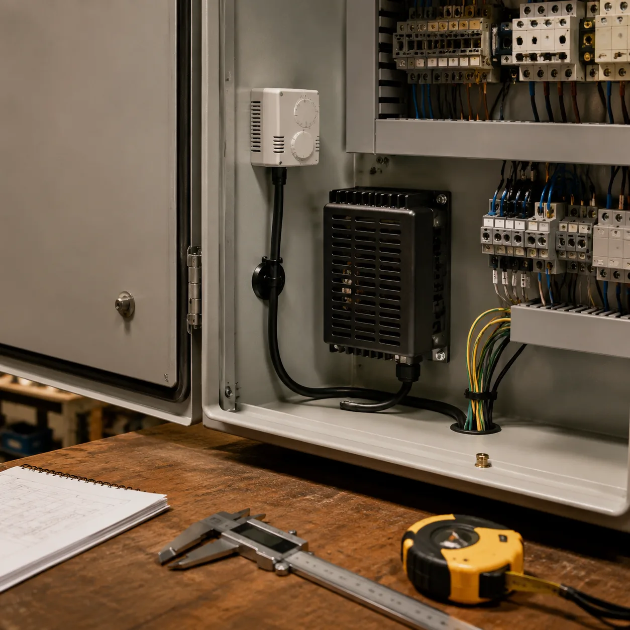 How to Calculate Cabinet Heater Wattage visual reference