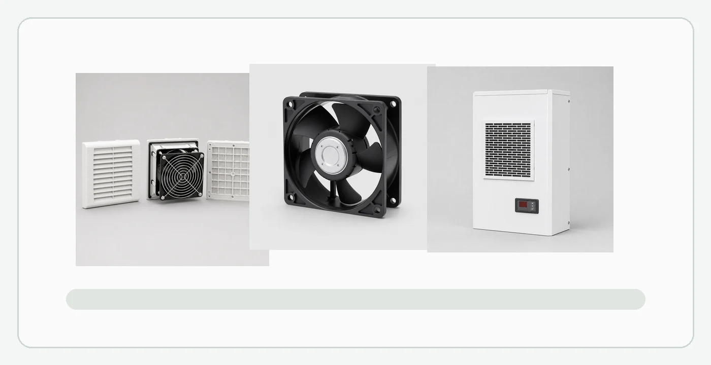 Cabinet Cooling Fan Selector reference
